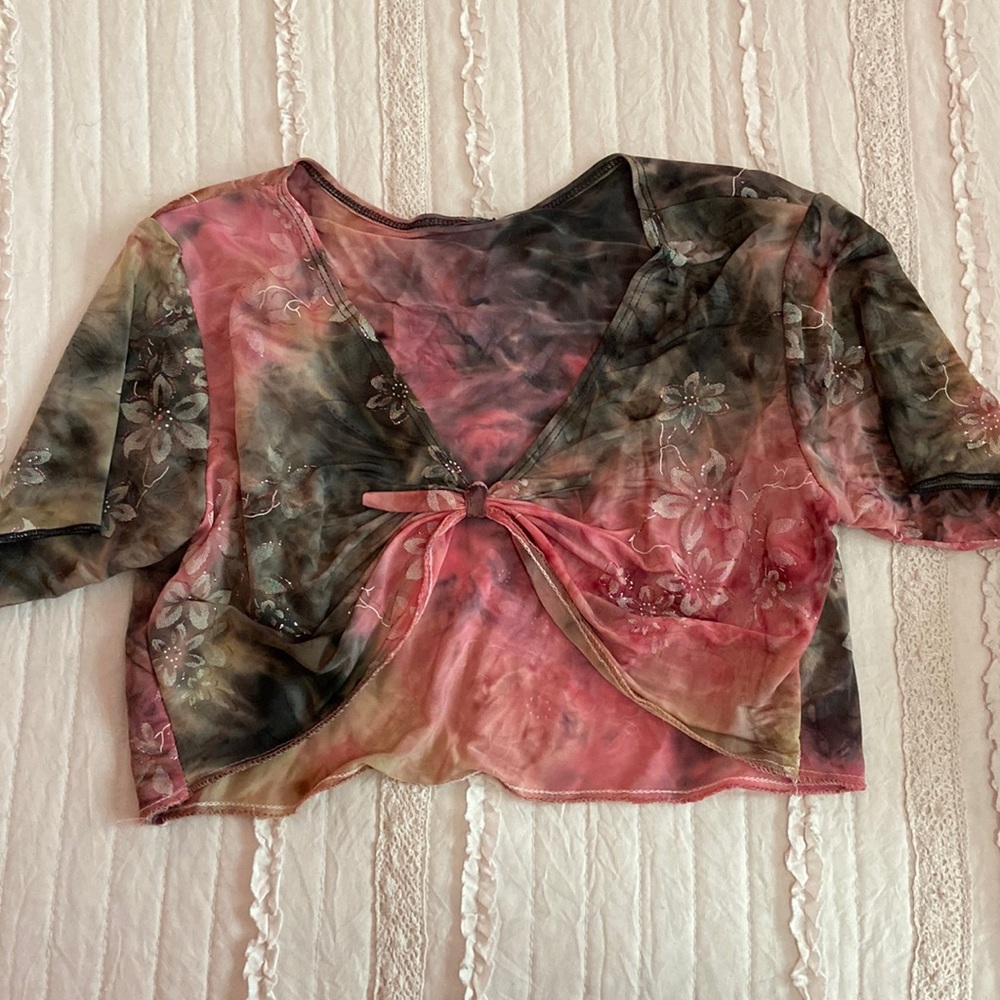 Y2K Bolero Top